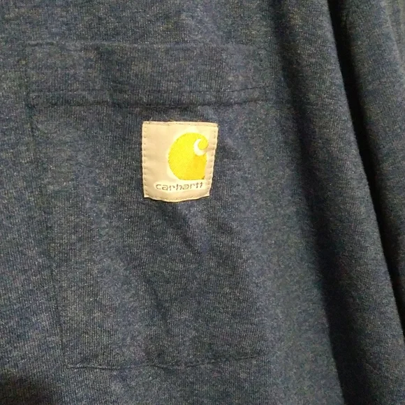 Men's Big and Tall Carhartt T-shirt - Picture 2 of 3